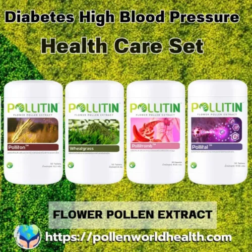 Diabetes High Blood Pressure Health Care Set