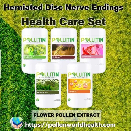 Herniated Disc Nerve Endings Health Care Set